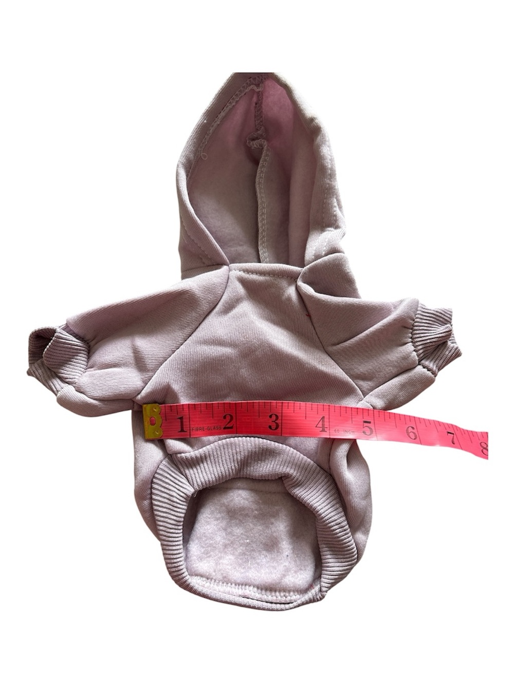 ⭐️ Pale Lavender hoodie for cats or small dog - size XS (see measurement) #1 - Picture 8 of 9